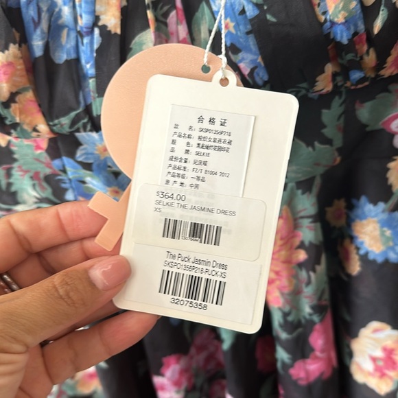 NEW Selkie The Puck Buttercream/ Jasmine Dress - Picture 6 of 8